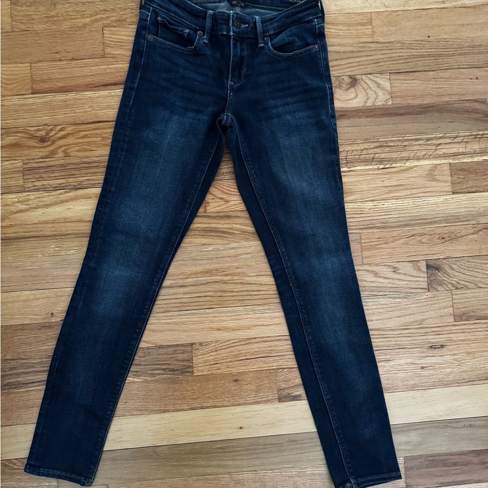 Lucky Brand Women's Skinny Jeans - Dark Indigo Wash